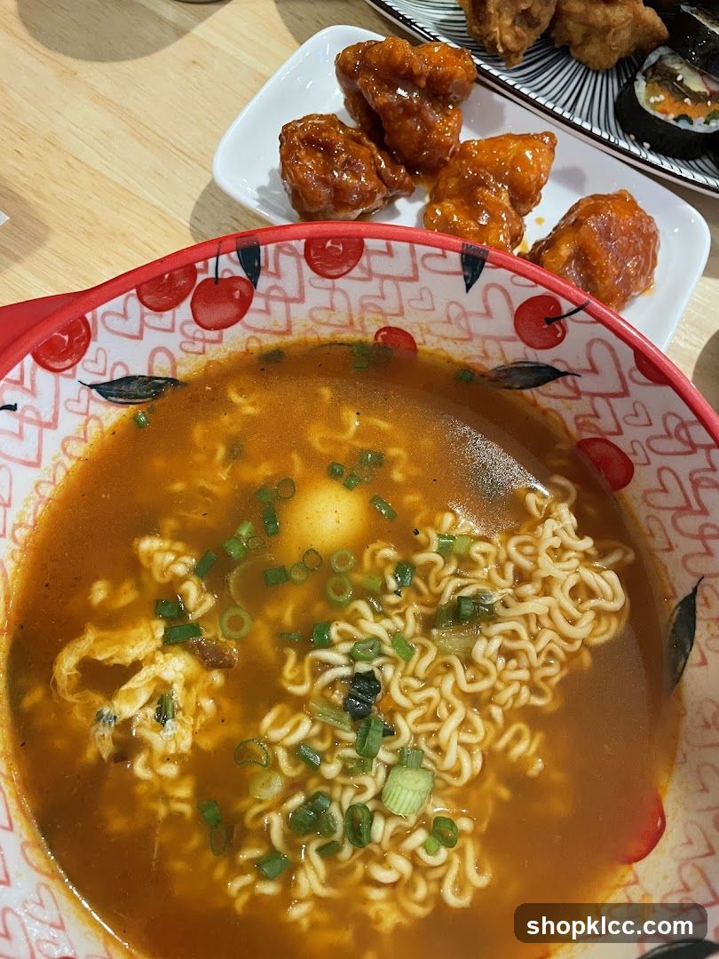 Korean Food Spread