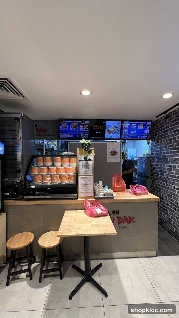 Korean Fried Chicken Counter