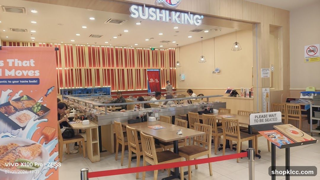 Sushi King Restaurant Interior