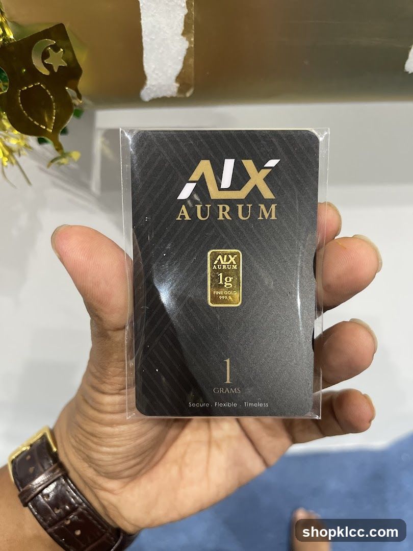 Gold Bar Packaging