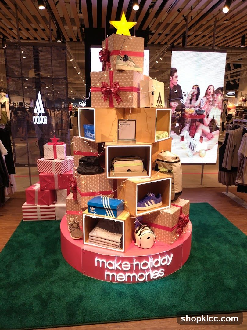 Adidas Holiday Display