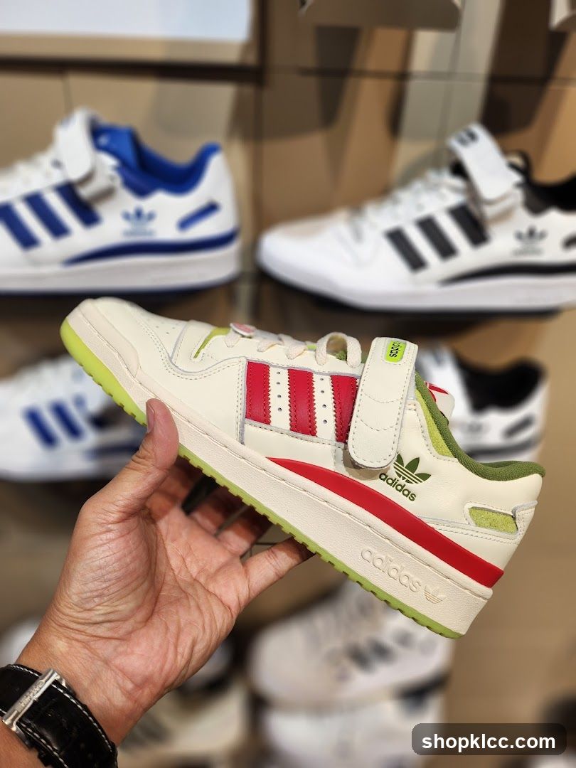 Adidas Shoes Display