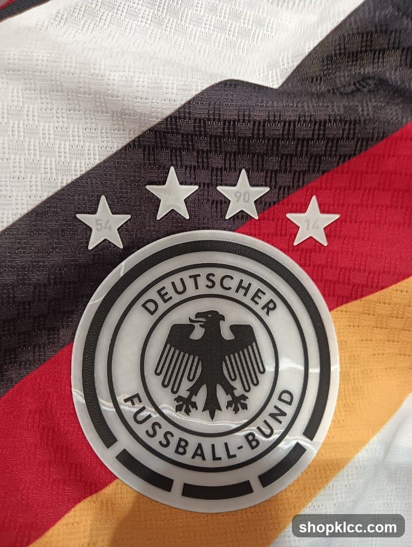 Germany National Football Team Crest and Stars