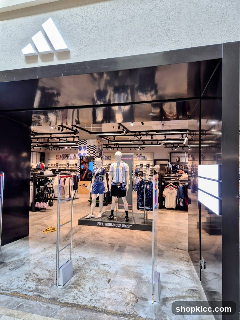 Adidas Store Entrance
