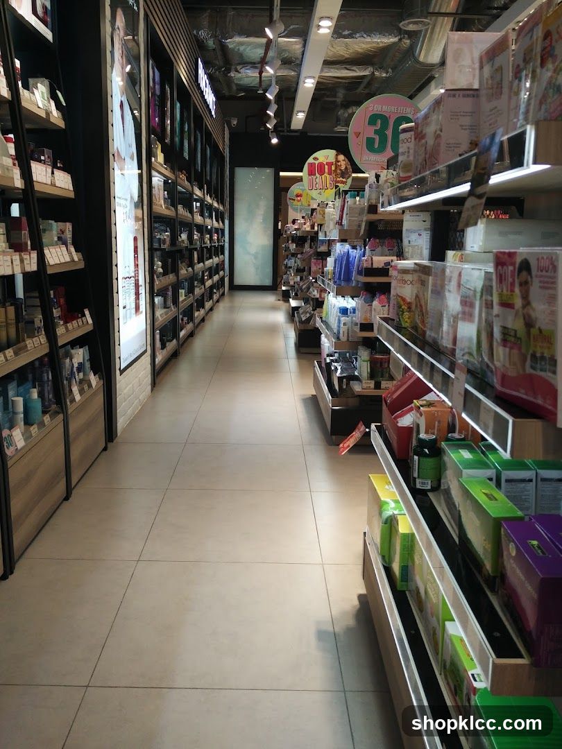 Aisle in a store