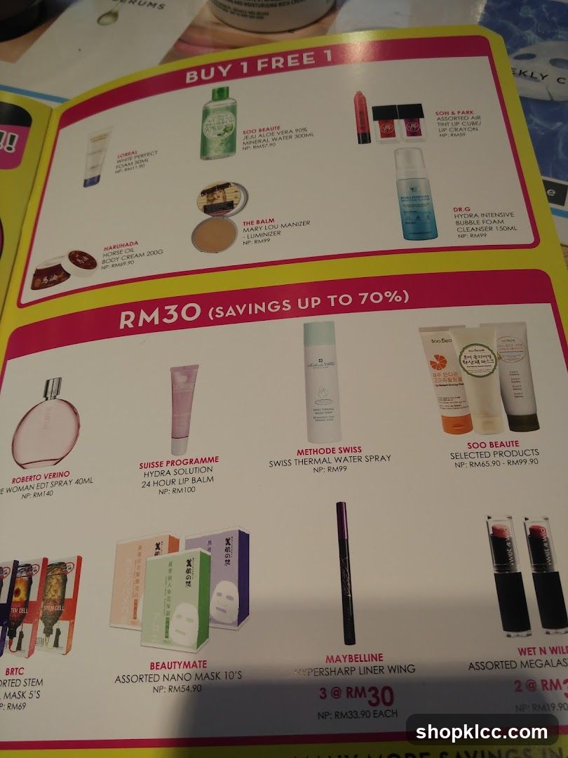 Beauty Product Sale