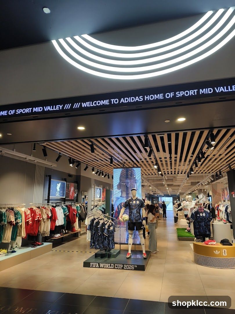 Adidas Store Interior