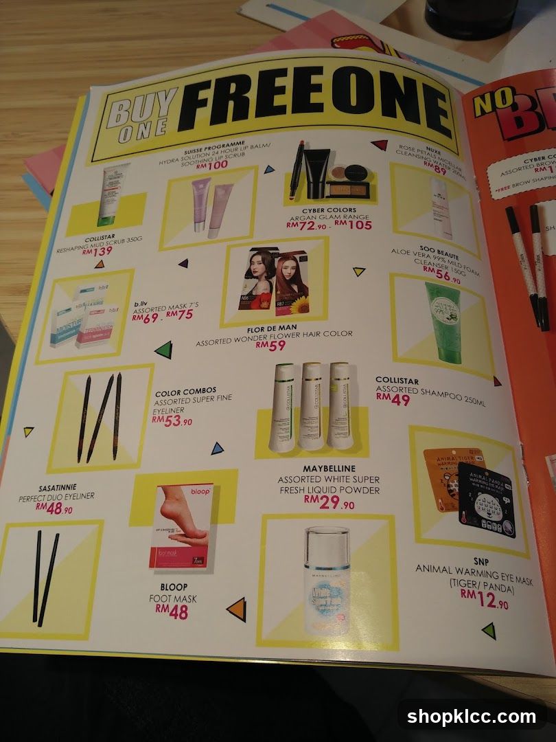 Beauty Product Promotions
