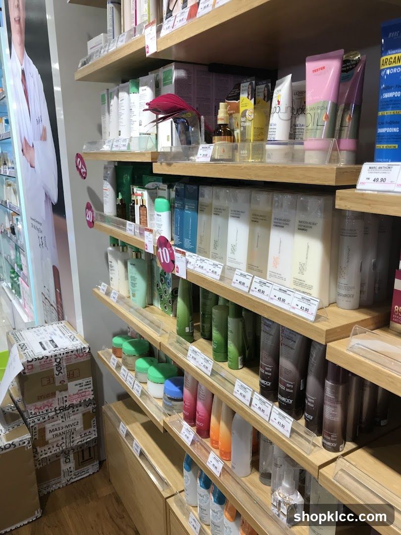 Cosmetics Store Shelves