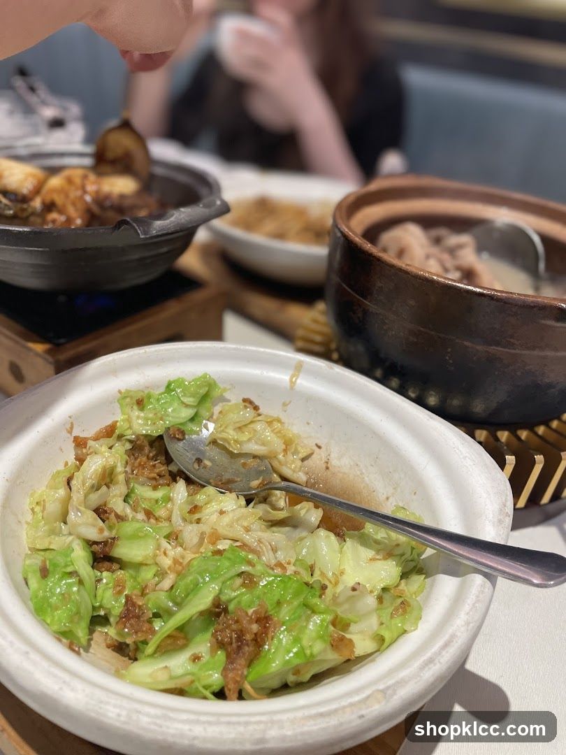 Cabbage Dish with Other Food