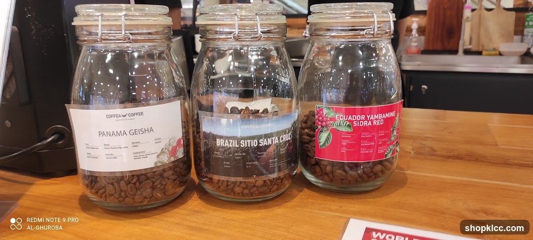 Coffee Beans Display