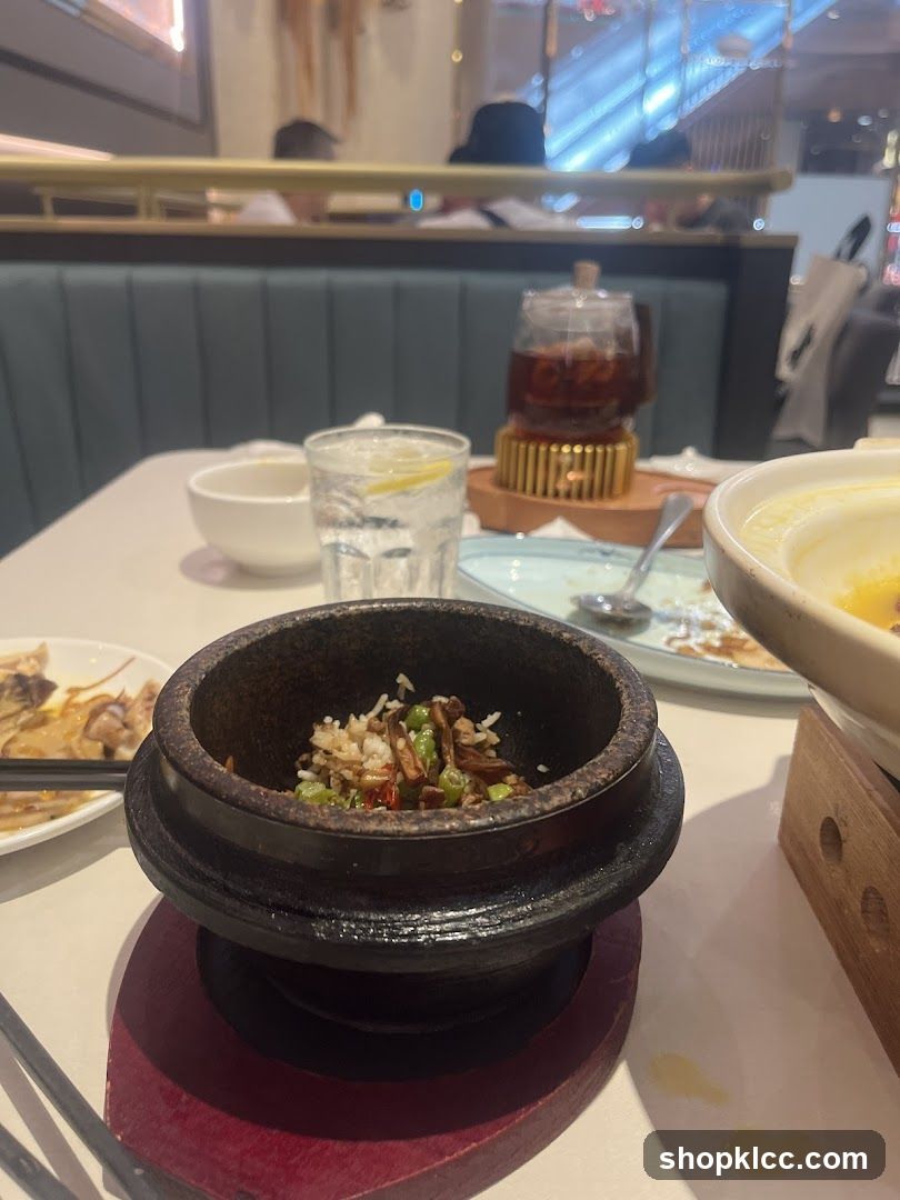 Table Setting with Food and Drink