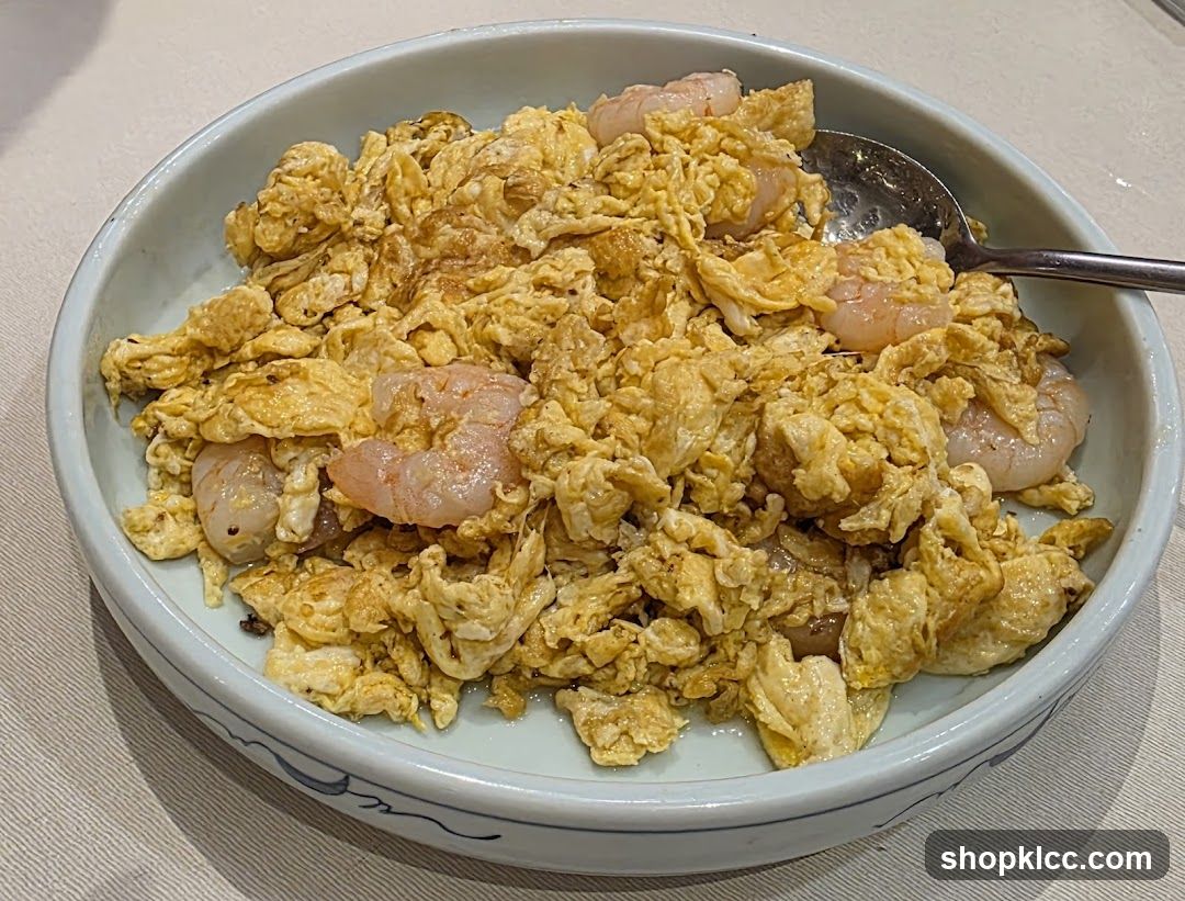 Scrambled Eggs with Shrimp