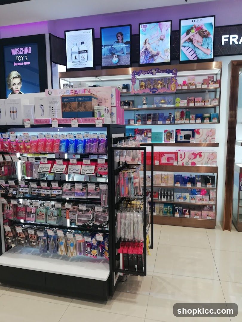 Cosmetics and Fragrance Store Interior