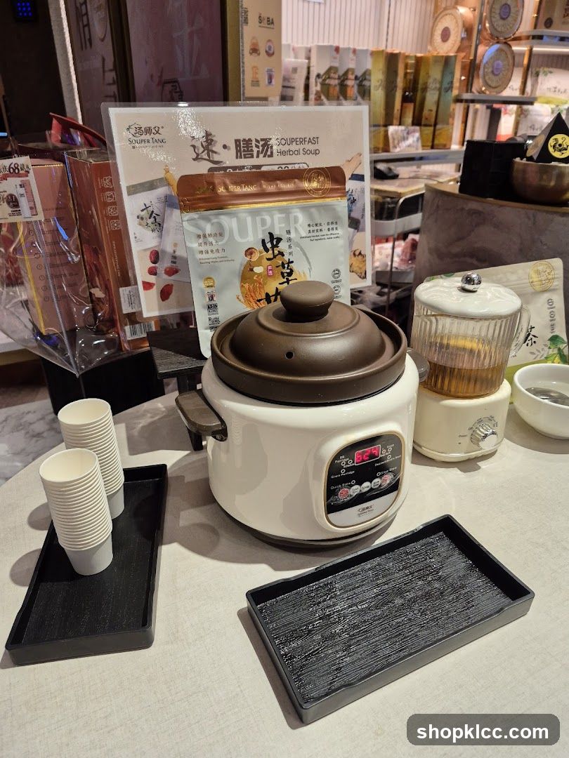Herbal Soup Display