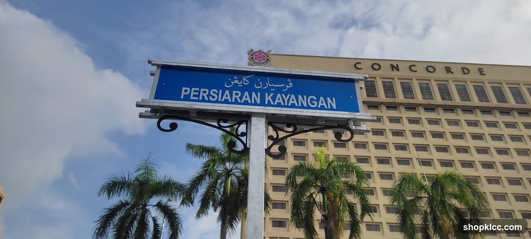 Street sign and building