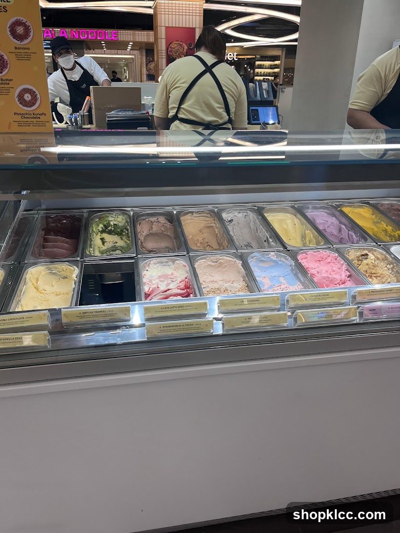 Ice Cream Display