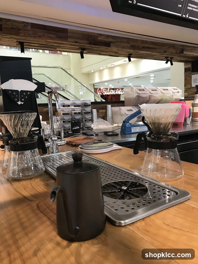 Coffee Preparation Station