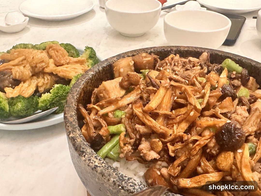 Dishes of Food