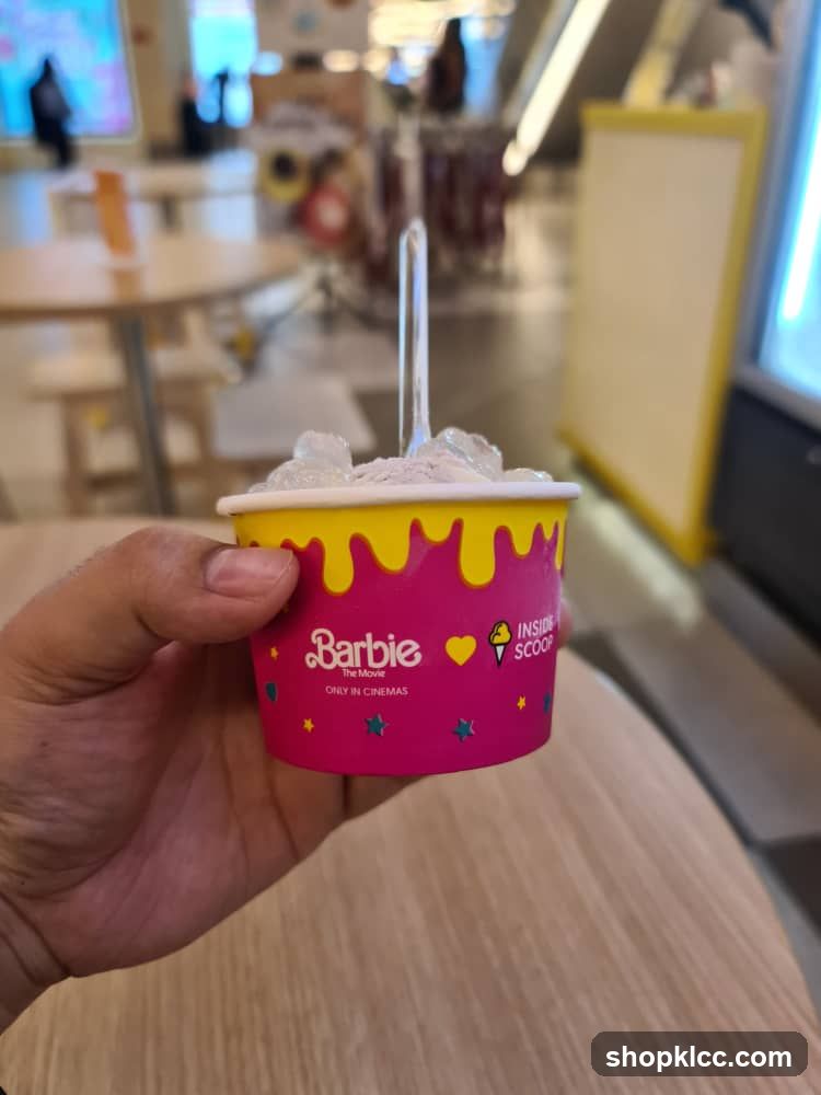 Barbie The Movie Ice Cream Cup