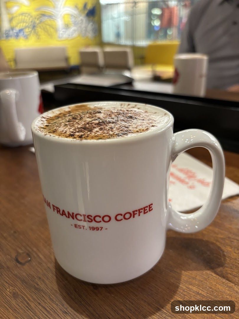 Cappuccino with Cocoa Powder