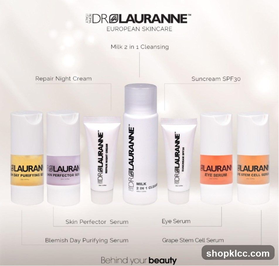 Dr. Laurann European Skincare Products
