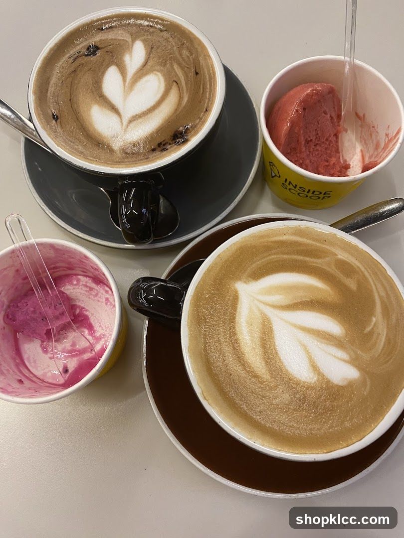 Coffee and Ice Cream