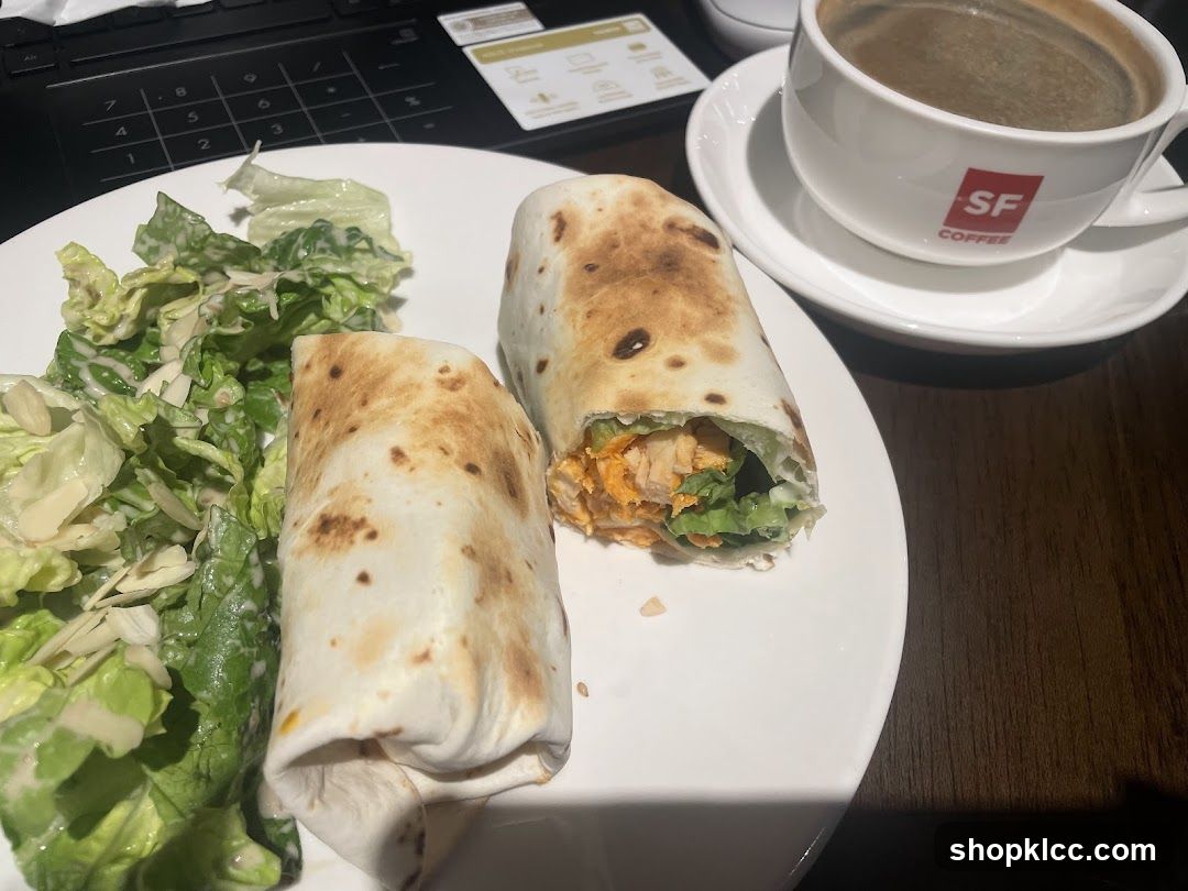 Wraps and Coffee