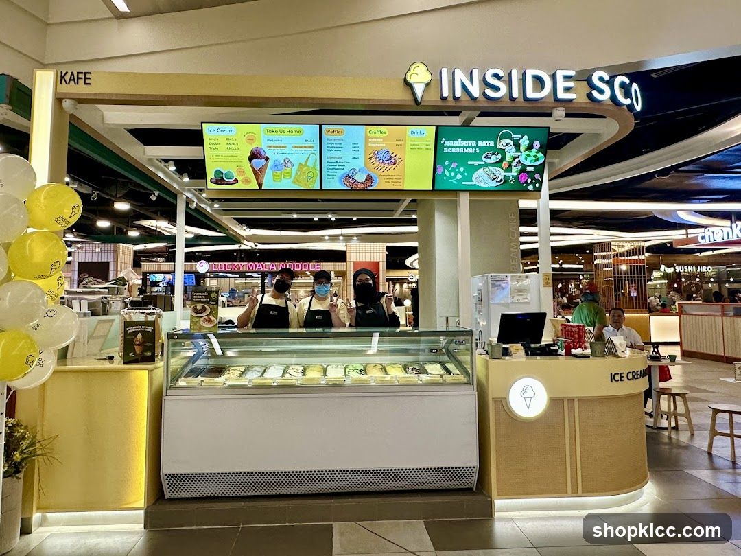 Inside Scoop The Gardens Mall