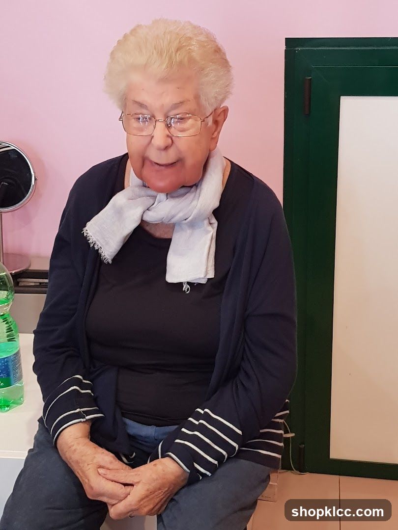 Elderly Woman Sitting