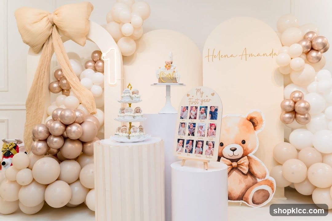First Birthday Celebration Setup