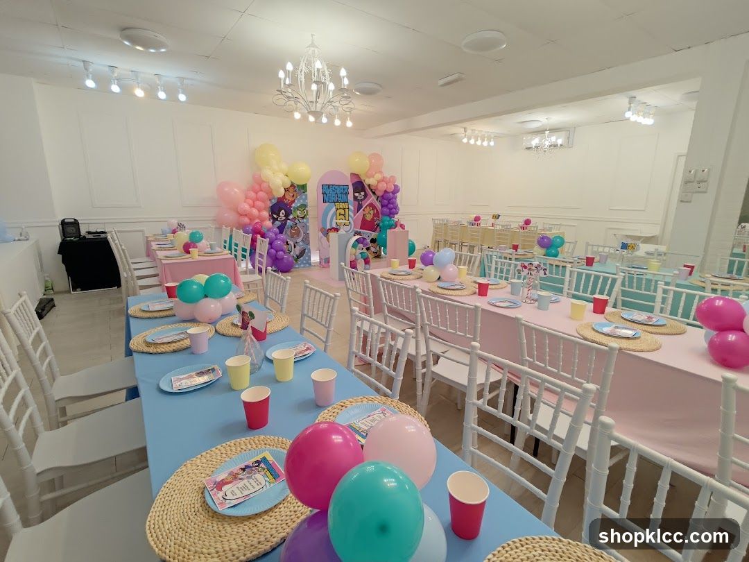 Party Room Setup