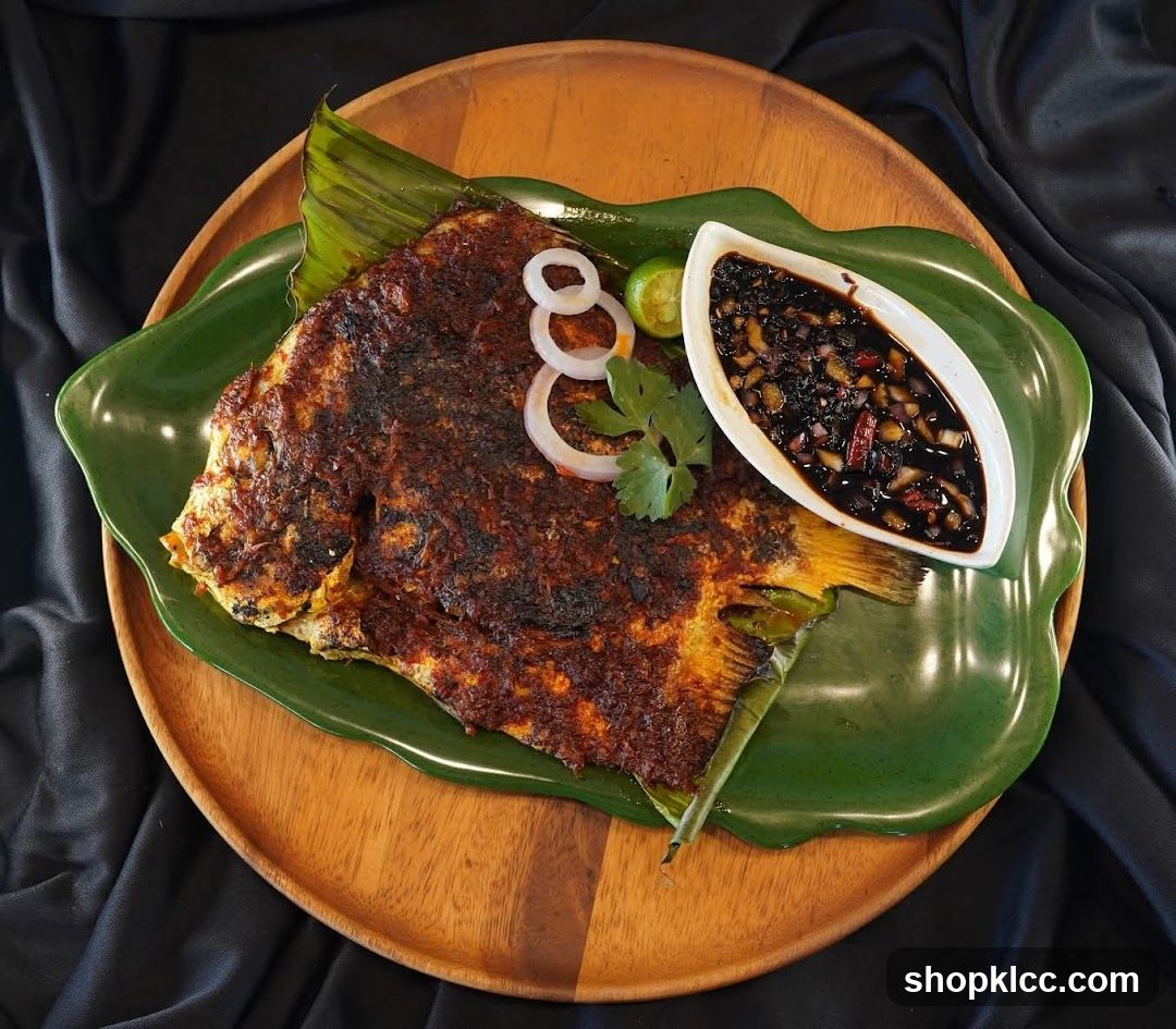Grilled Fish with Sauce