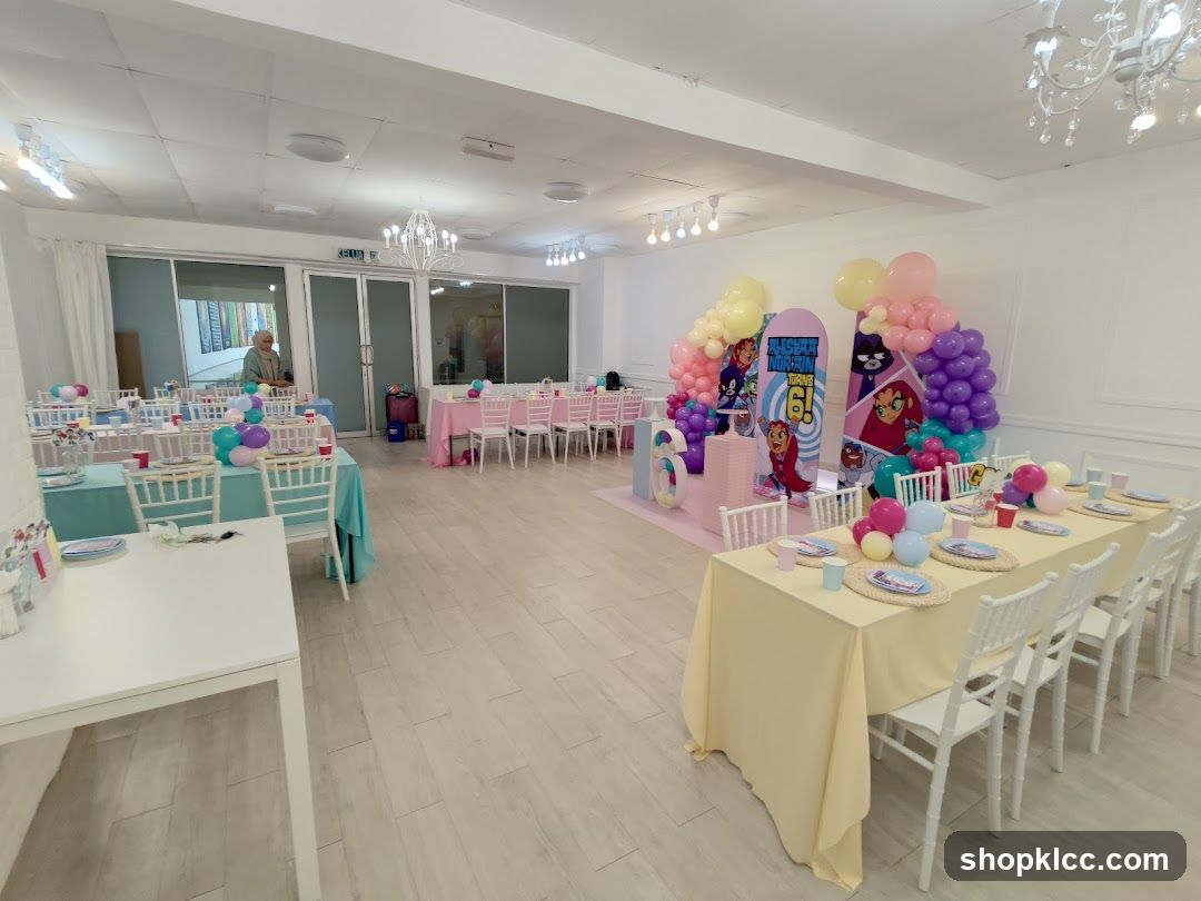 Party Room Setup