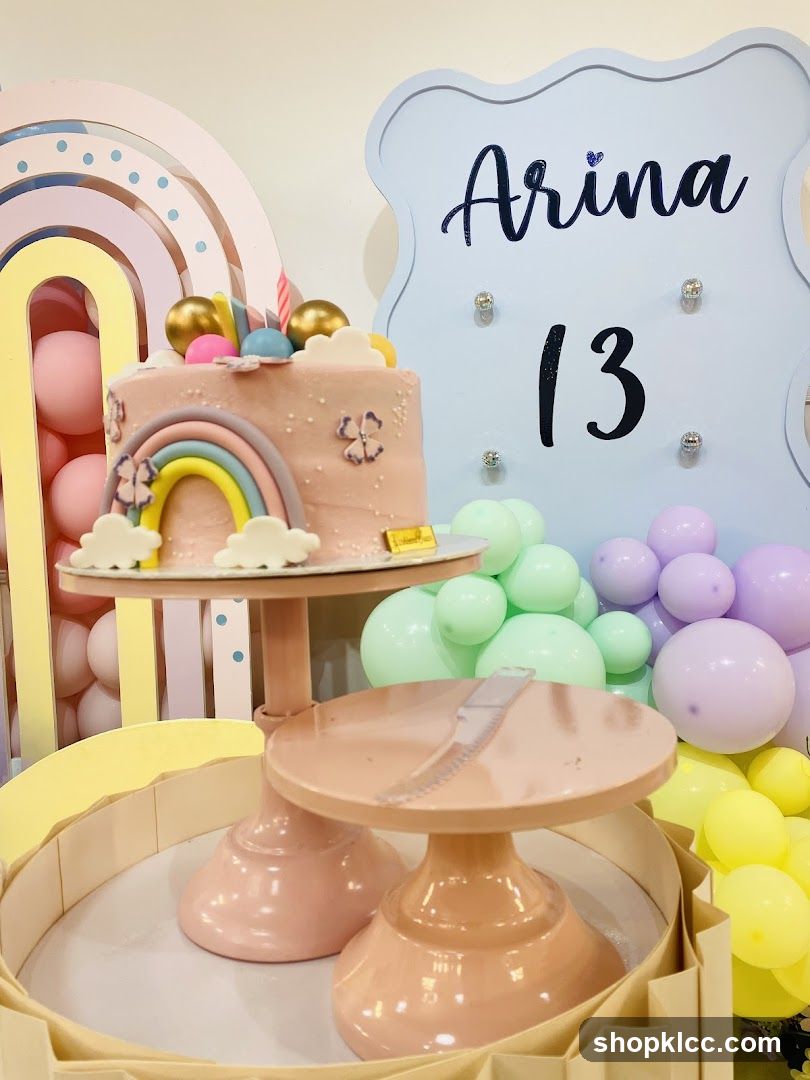 Birthday Cake Display