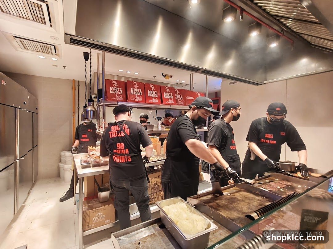 Burger Restaurant Kitchen