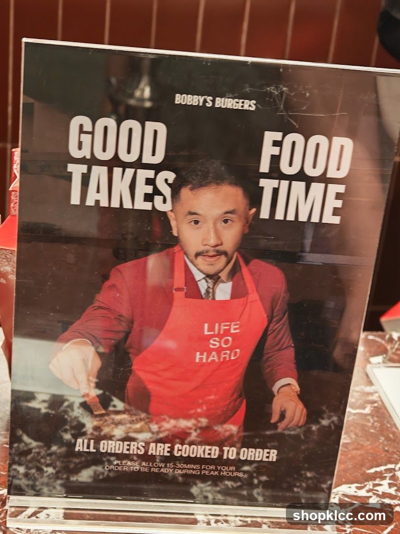 Bobby's Burgers Advertisement