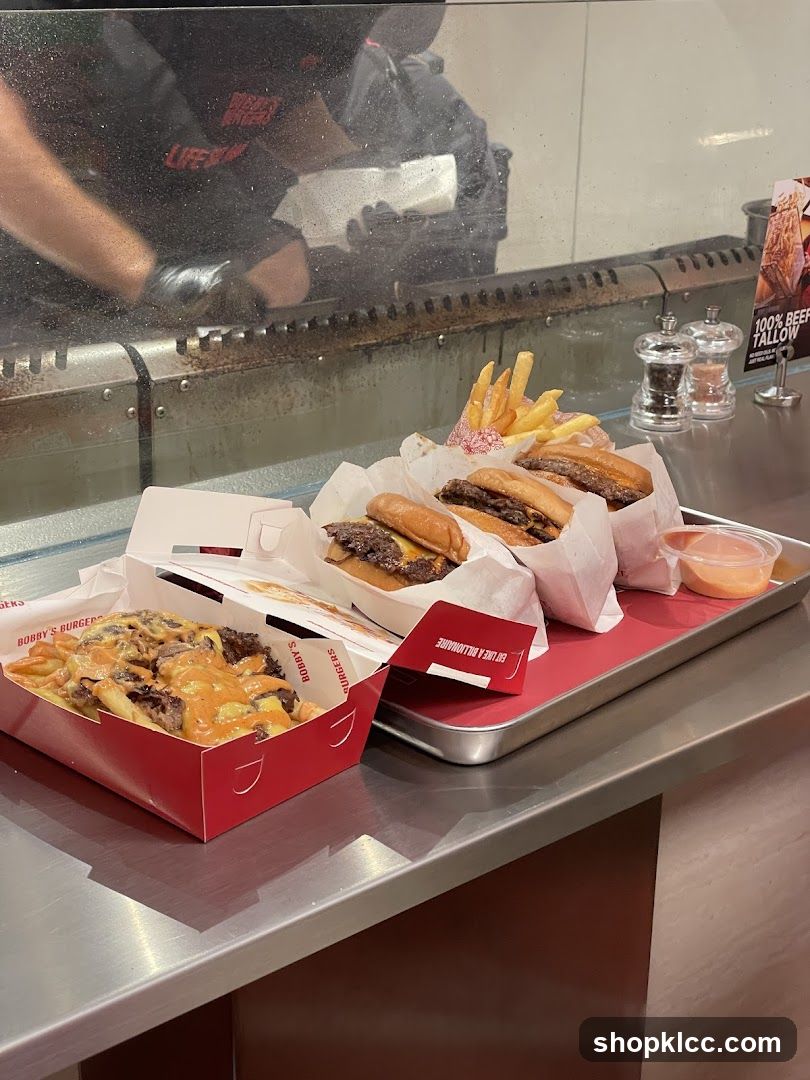 Burgers and Fries