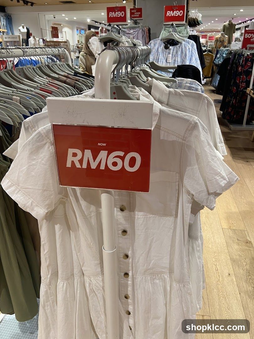 Clothing Sale Display