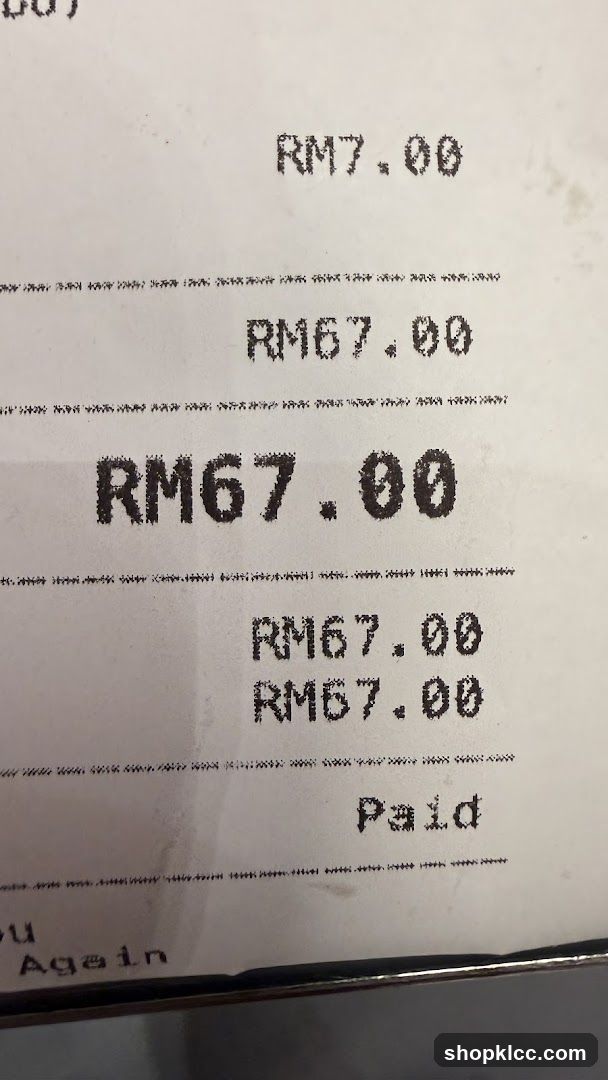 Receipt Details
