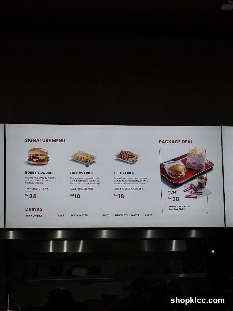 Signature Menu