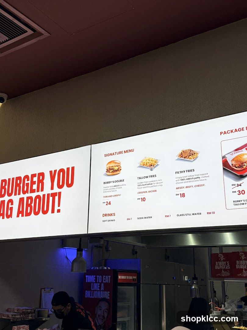 Burger Menu