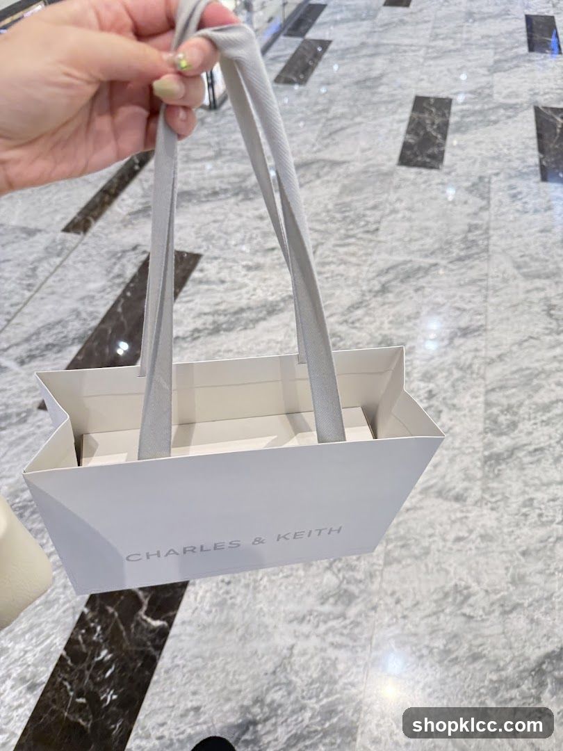 Charles & Keith Shopping Bag