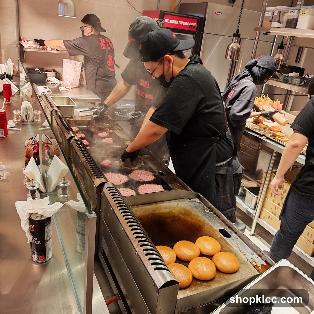Burger Restaurant Kitchen