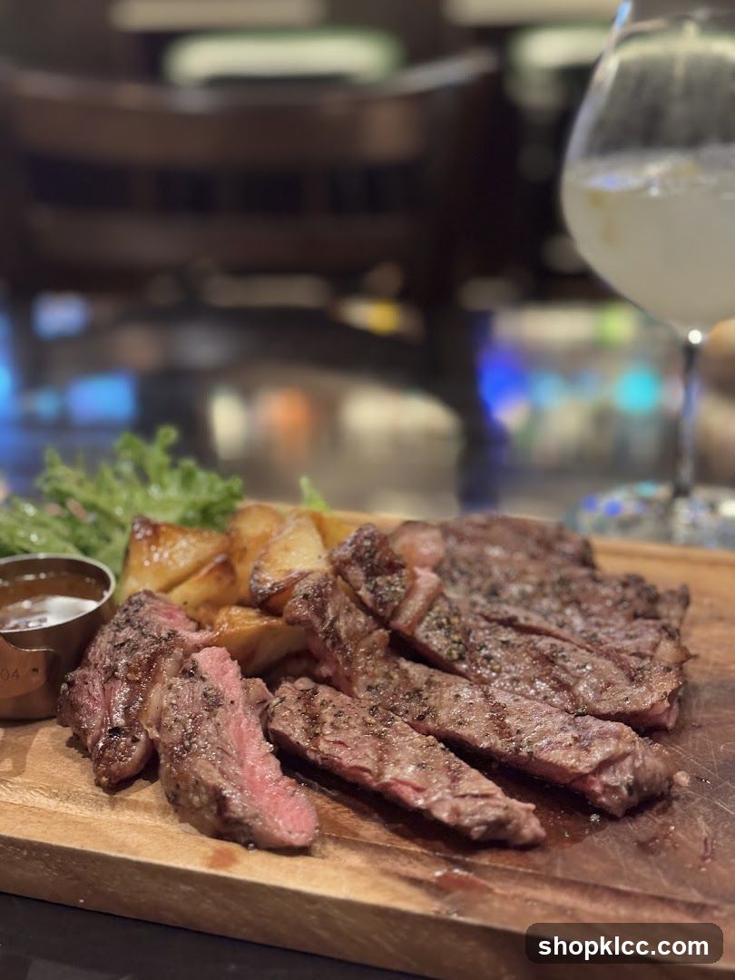 Sliced Steak Dinner