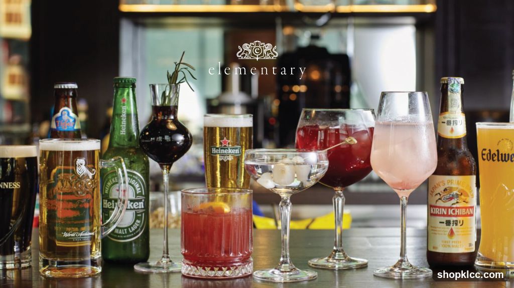 Assortment of Drinks