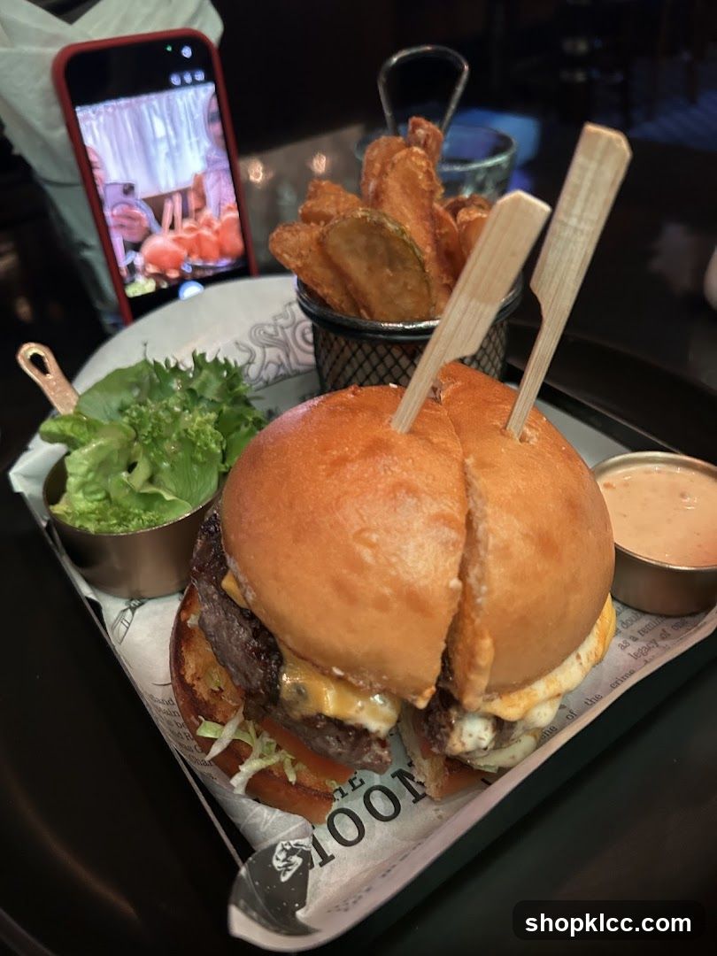 Burger and Fries