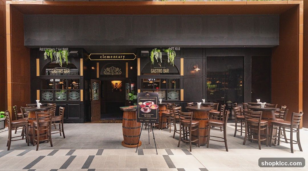Gastro Bar Exterior with Outdoor Seating