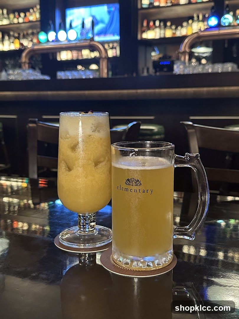 Drinks at a Bar