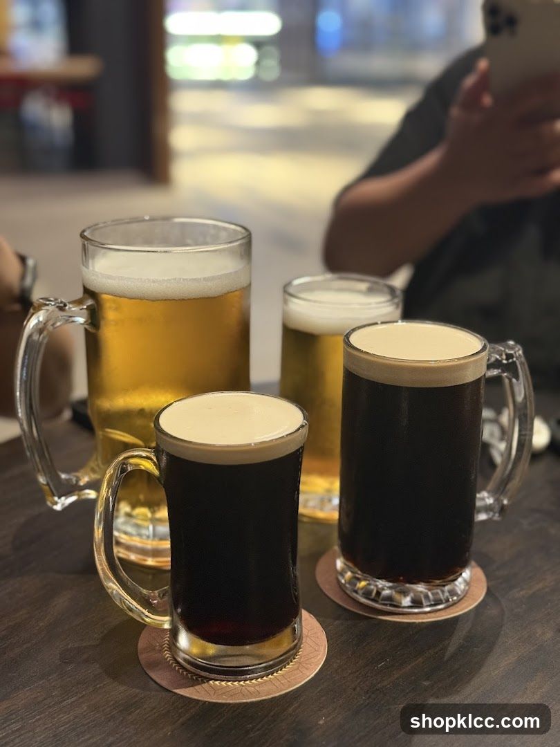 Four Mugs of Beer